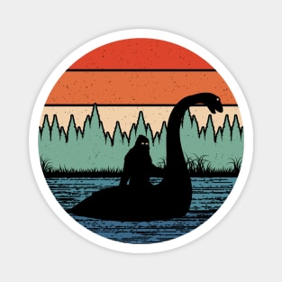 Bigfoot Loch Ness Monster Magnet